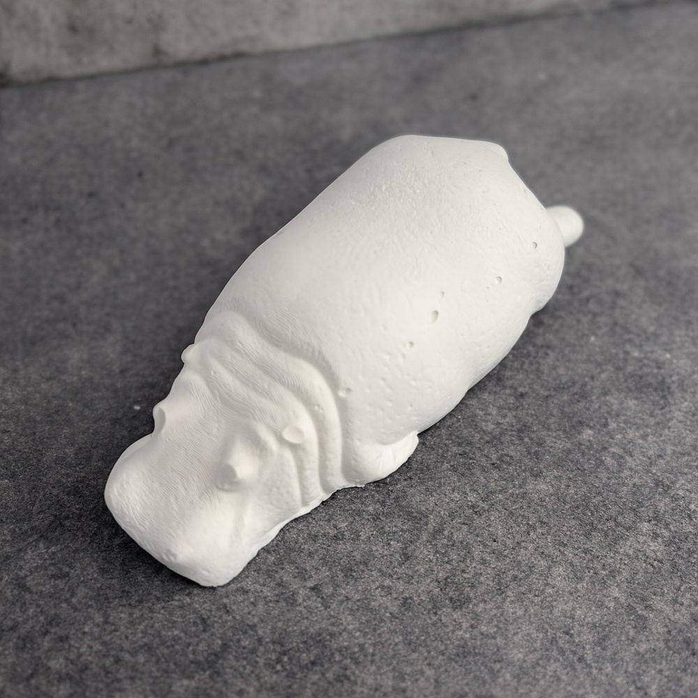 Hippo Aroma Plaster • White Minimal Decor